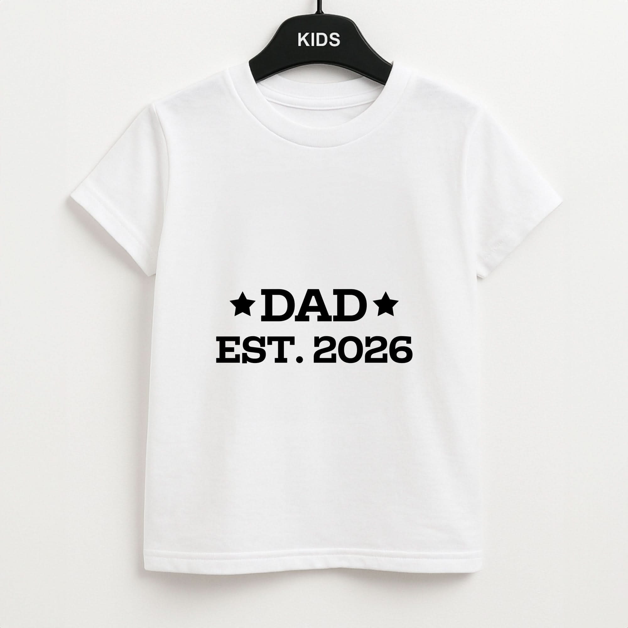 Dad Est 2026 Kids Unisex T-Shirt