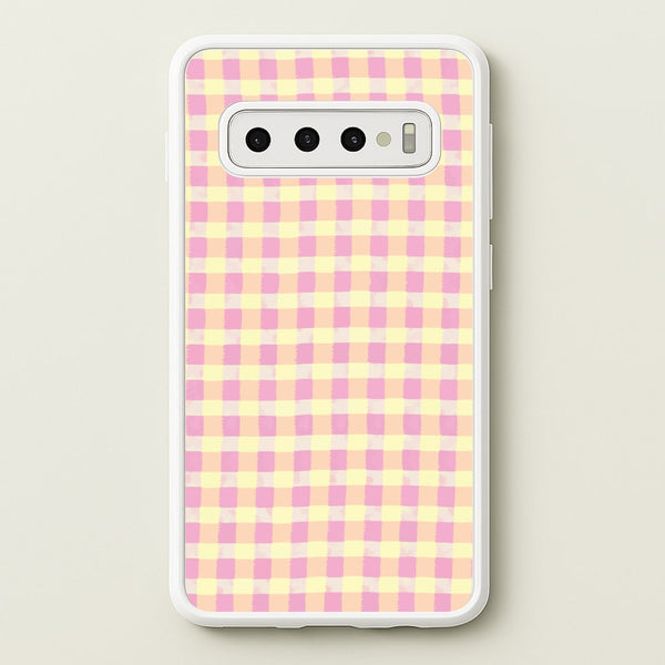 Fruit Punch Gingham Galaxy S10 Case