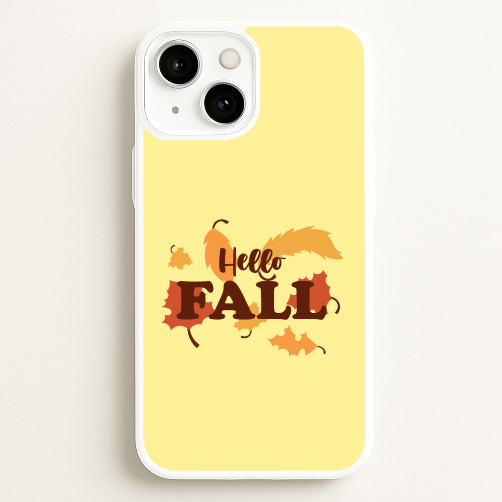 Hello Fall iPhone 13 Mini Case