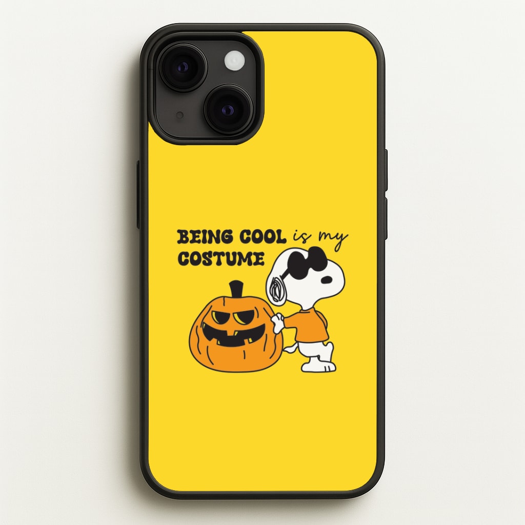 Being Cool Is My Costume iPhone 13 Case