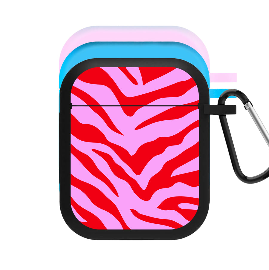Pink Zebra - Animal Patterns AirPods Case