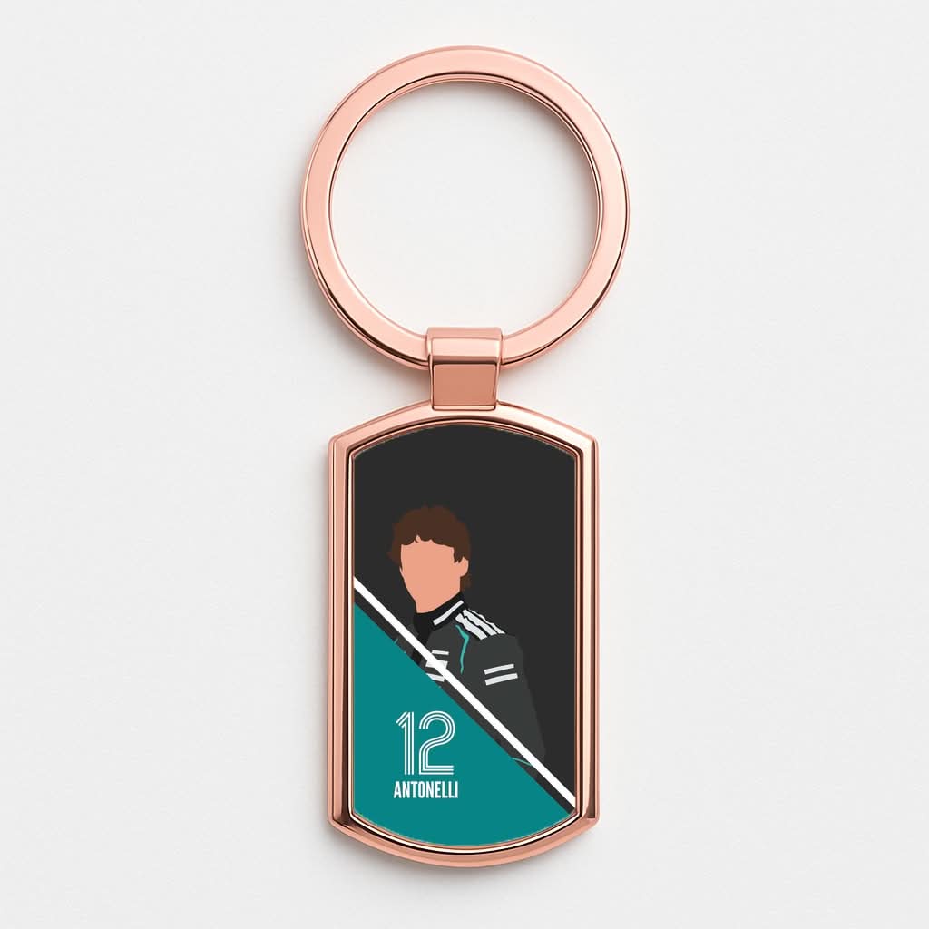 Antonelli 2026 Rose Gold Keyring
