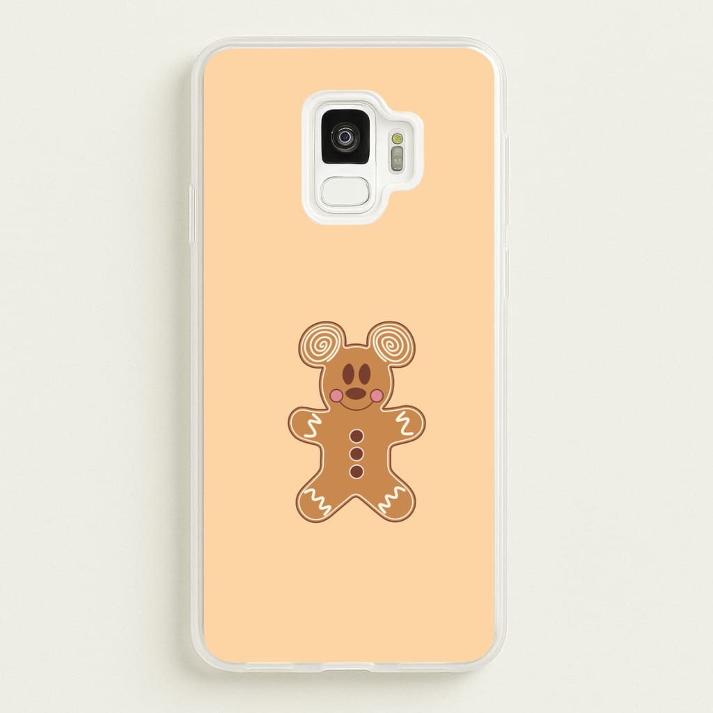 Cartoon Mouse Gingerbread Galaxy S9 Case