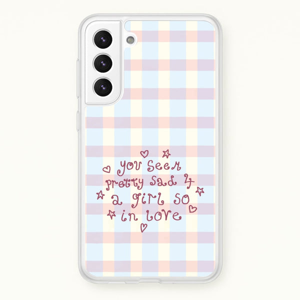 Dreamy Plaid Galaxy S22 Plus Case