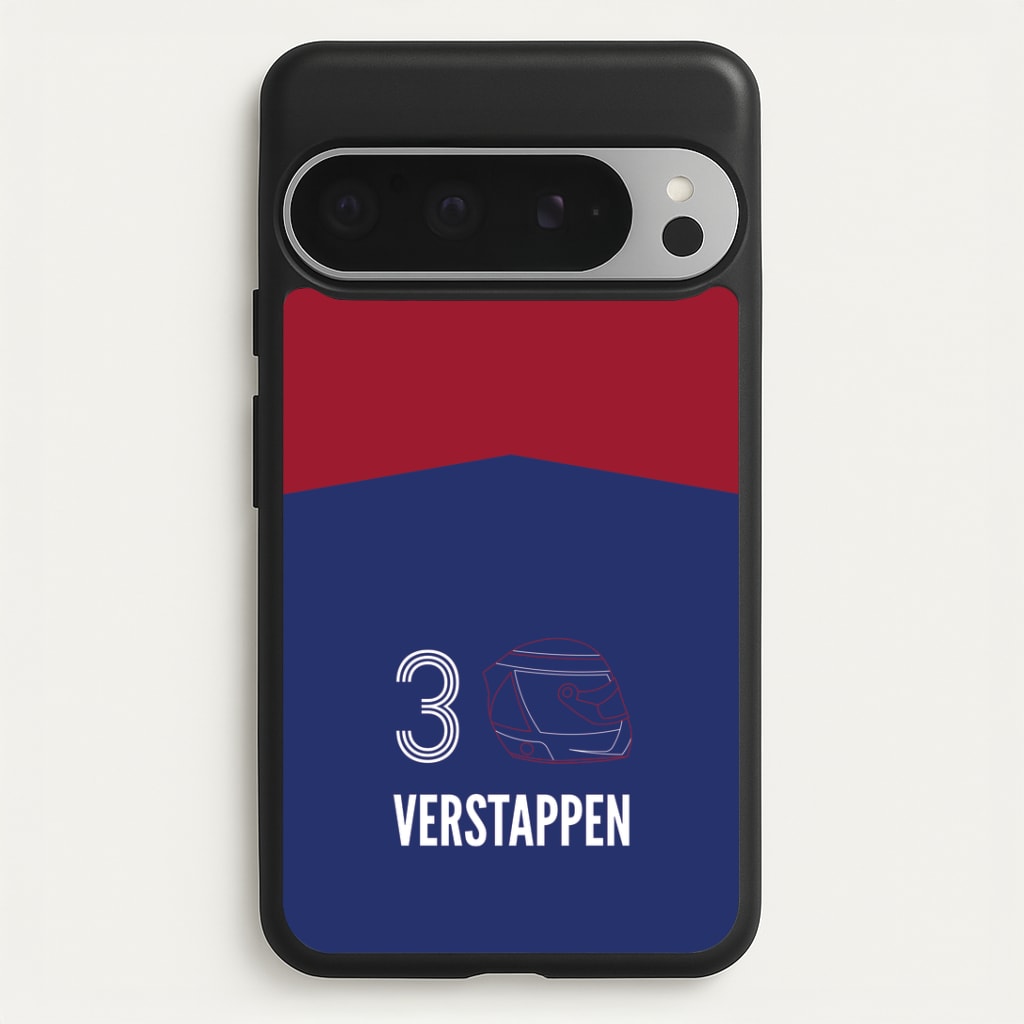 Verstappen Helmet 2026 Google Pixel 9 Pro XL Case