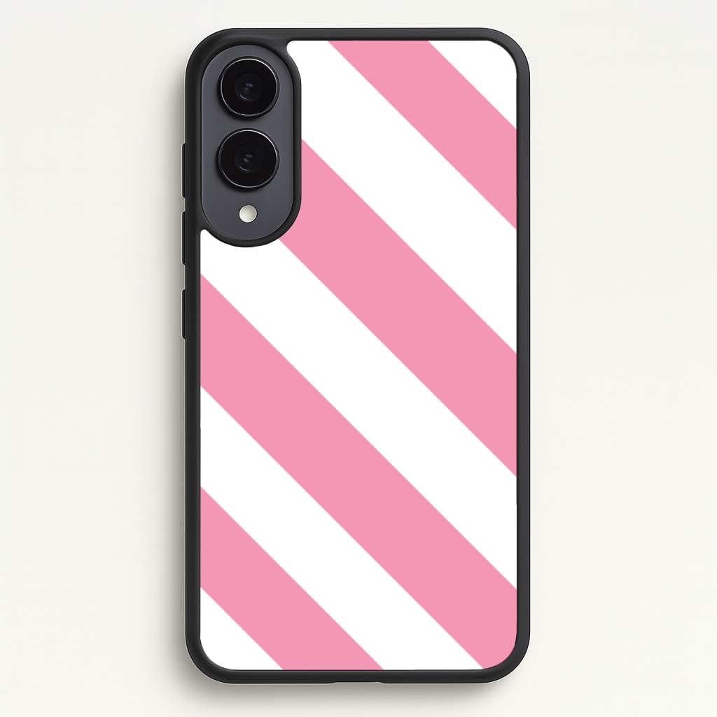 Candy Cane Stripes Galaxy S25 Edge Case