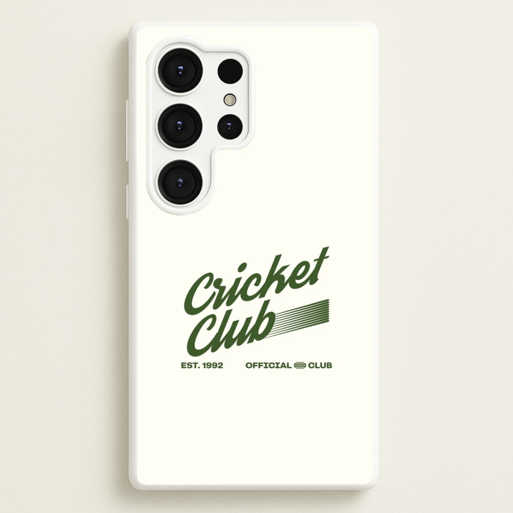 Official Cricket Club Galaxy S25 Ultra Case
