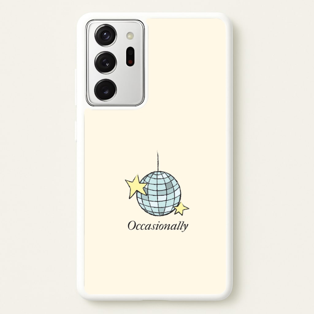 Ocasionally Discoball Galaxy Note 20 Ultra Case