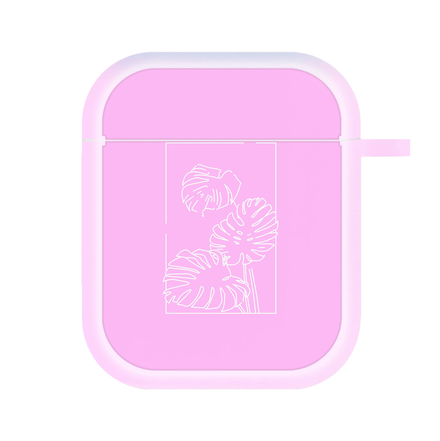 Pink Leaf - Foliage AirPods Case