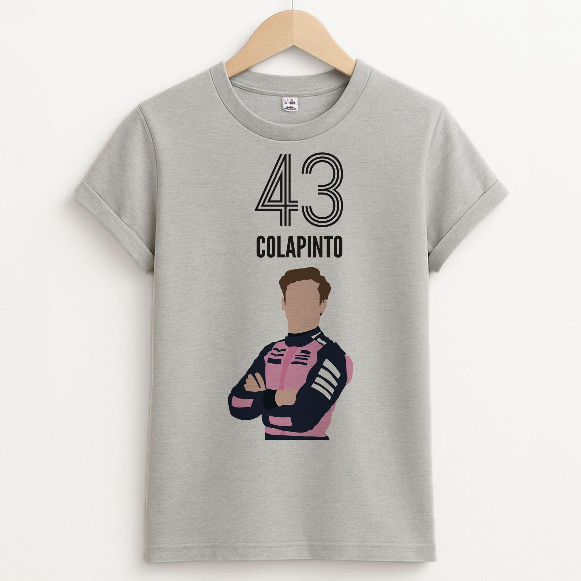 Colapinto 2026 Unisex Grey T-Shirt