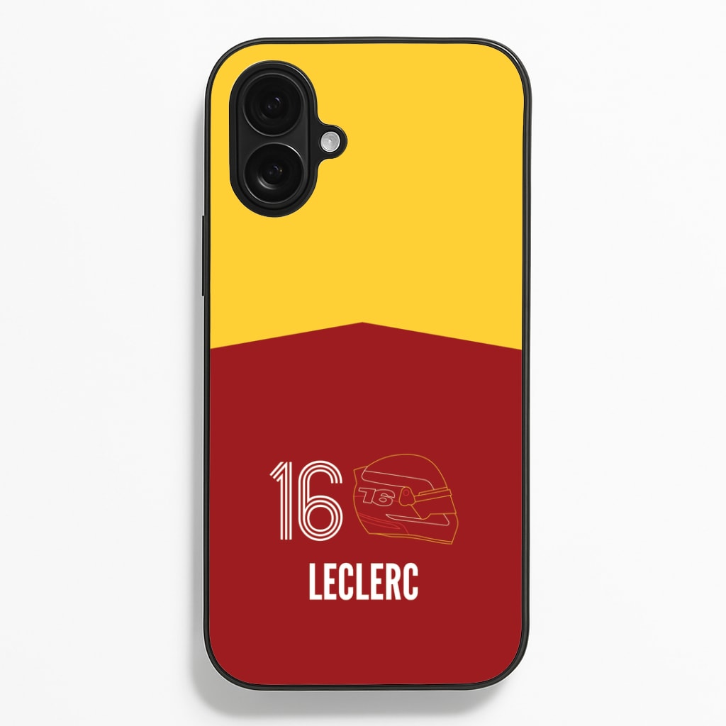 Leclerc Helmet 2026 iPhone 16 Case
