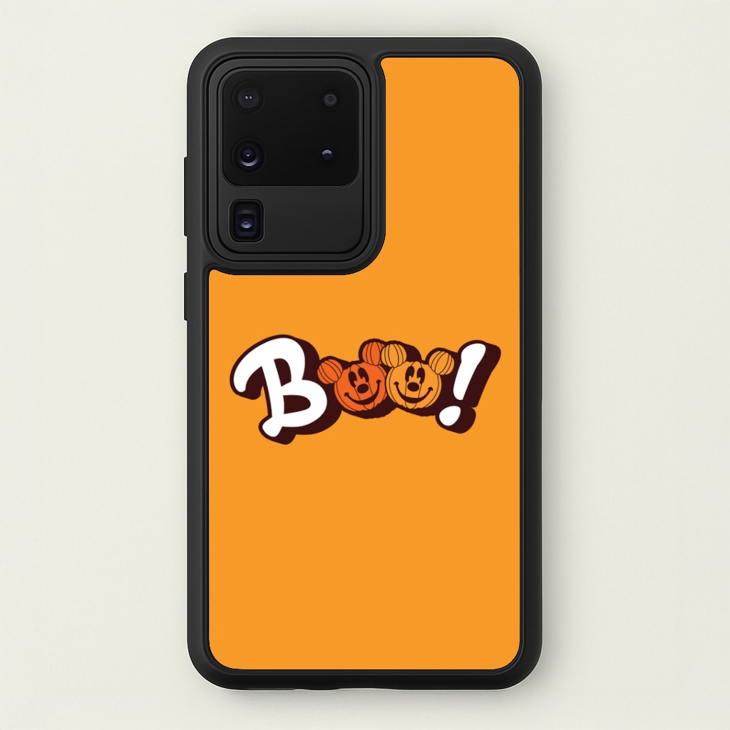 Pumkin Mouse Boo Galaxy S20 Ultra Case