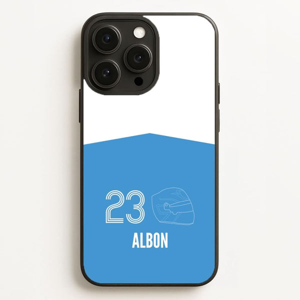 Albon Helmet 2026 Phone Case for Apple iPhone, Samsung Galaxy, Huawei and Google Pixel