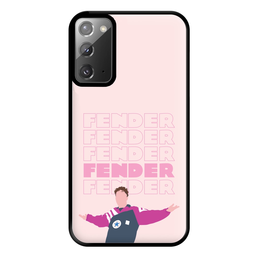Fender Pink Sports Jersey Galaxy Note 20 Ultra Case