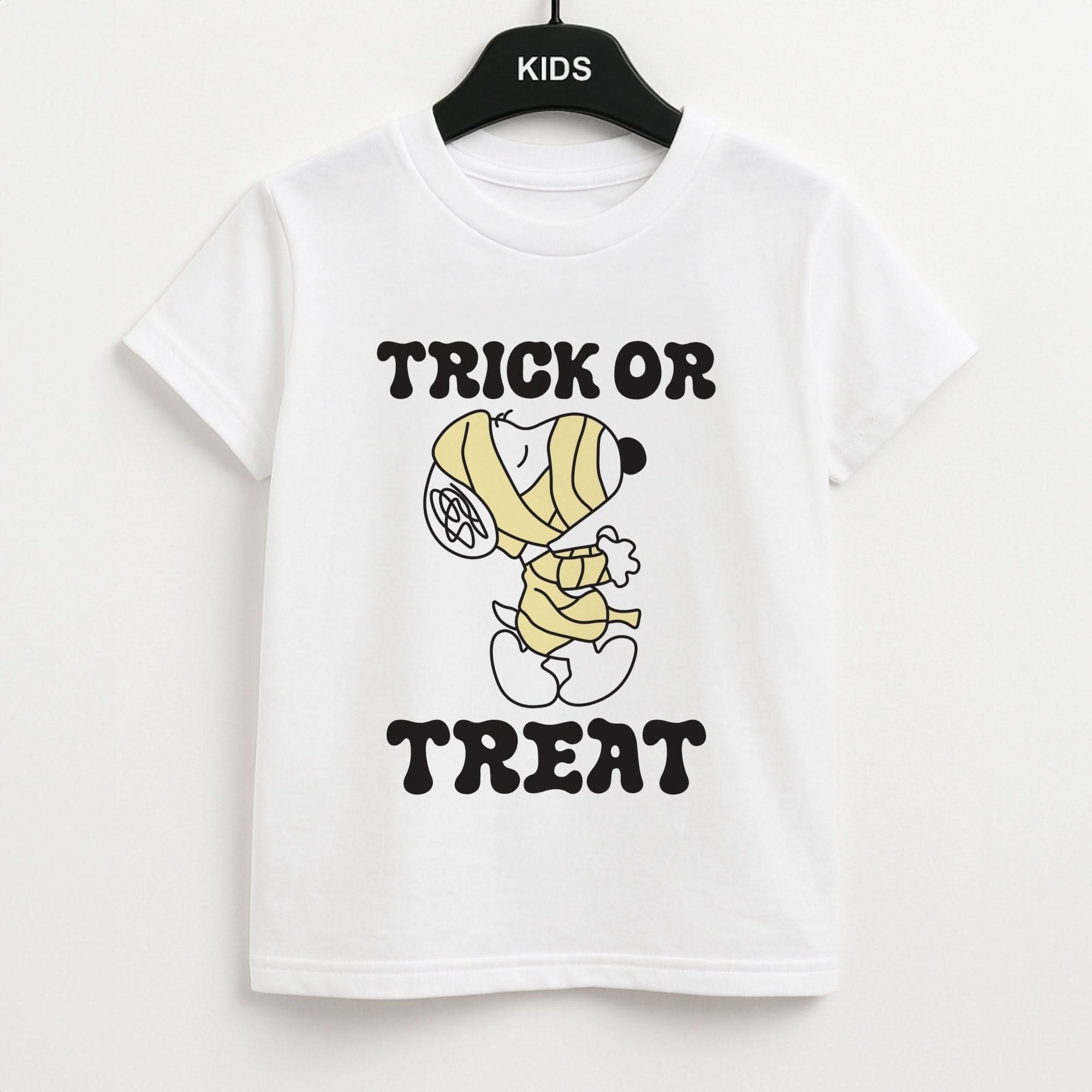 Trick Or Treat Cartoon Beagle Kids Unisex T-Shirt