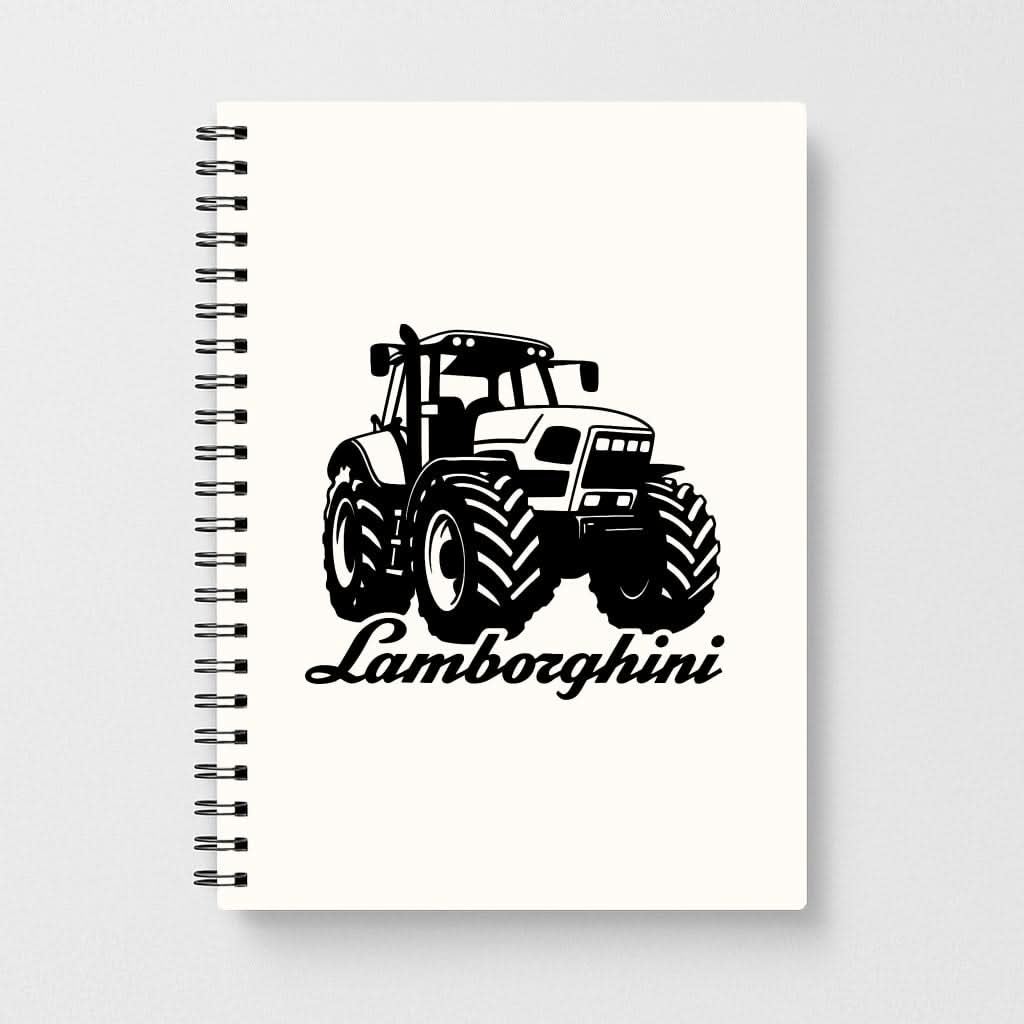 Lambo Tractor Notebook