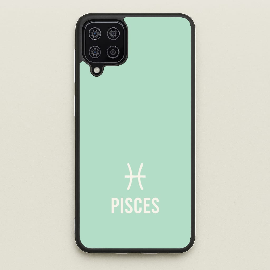 Pisces Pastel Zodiac Galaxy A12 Case