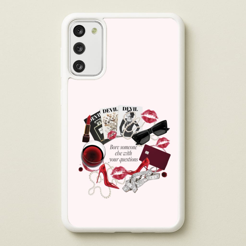 Bore Someone Else Galaxy A41 Case