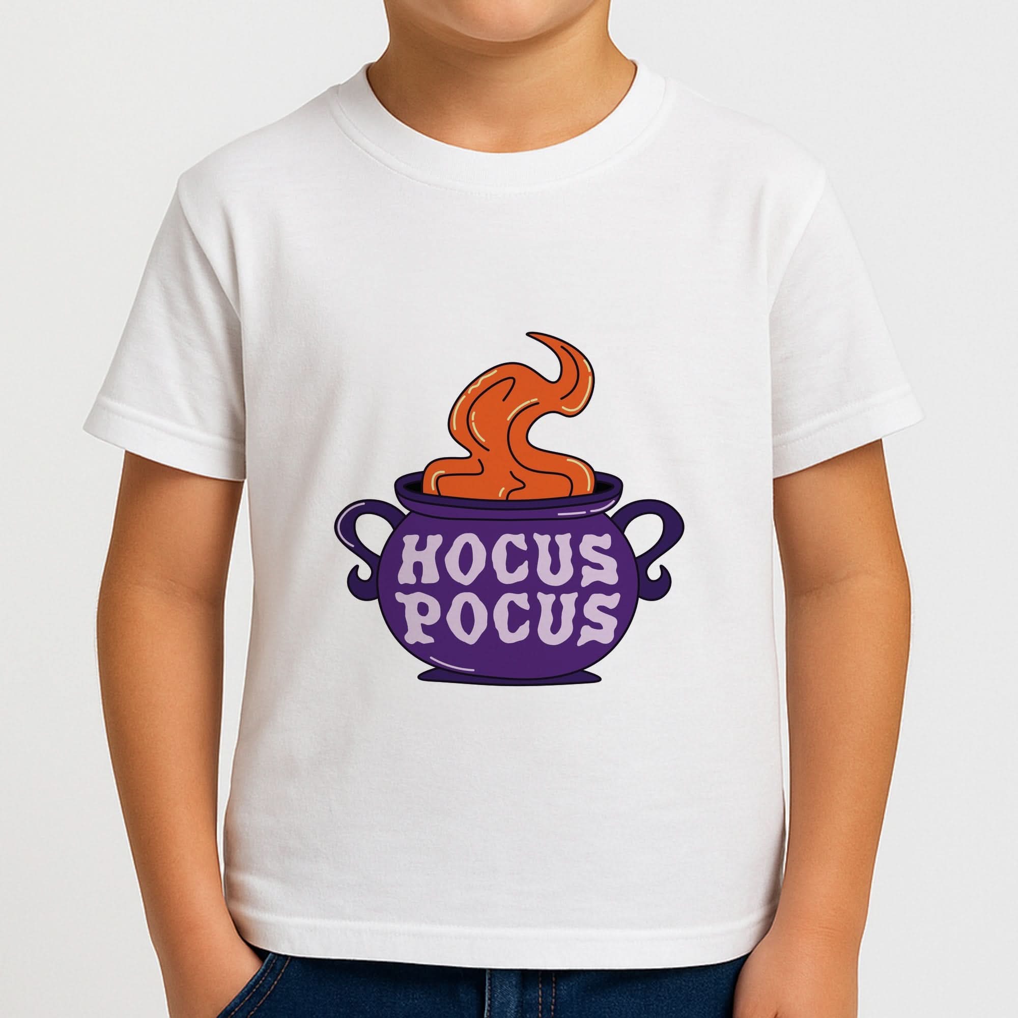 Hocus Pocus Cauldron Boys T-Shirt