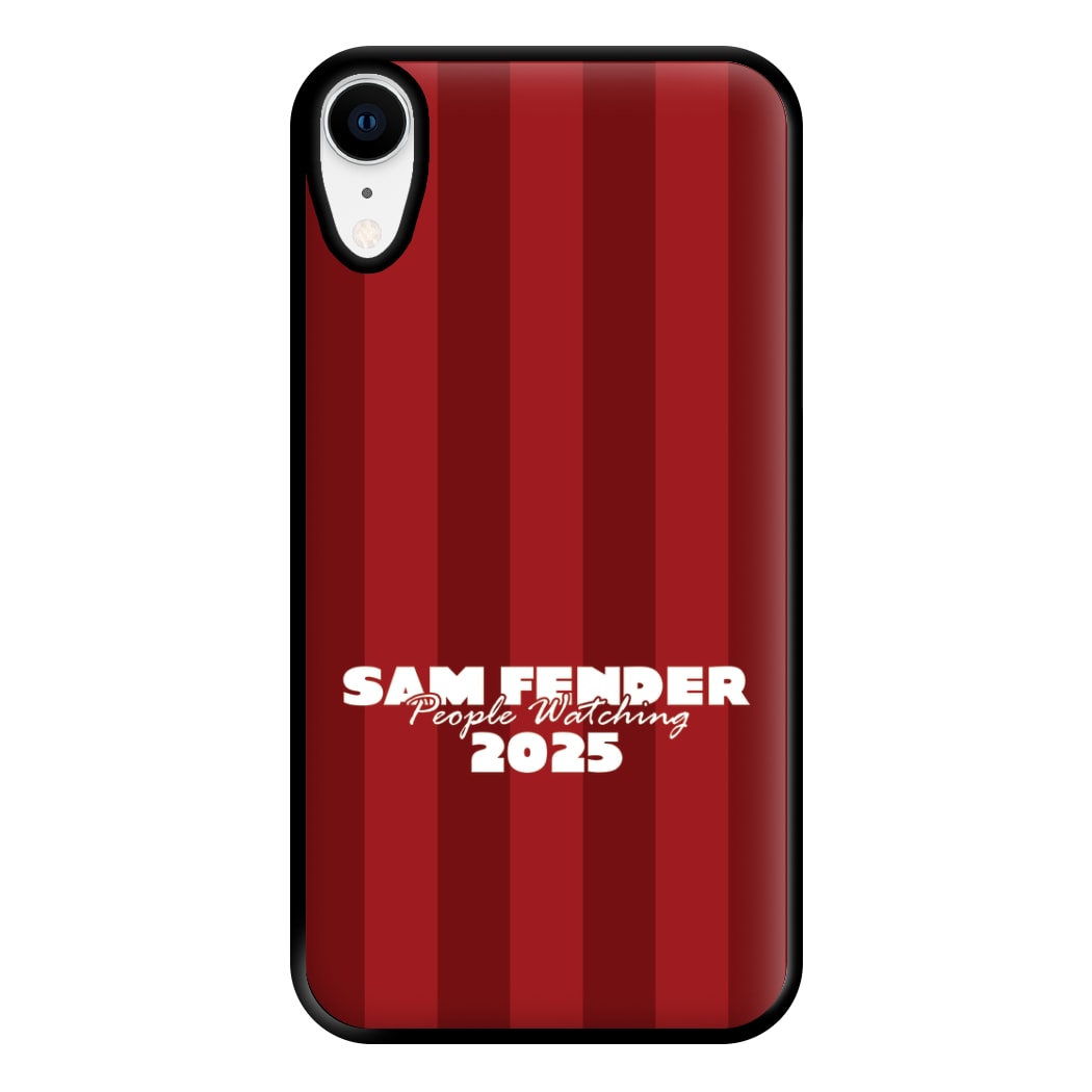 Stripes People Watching 2025 iPhone XR Case