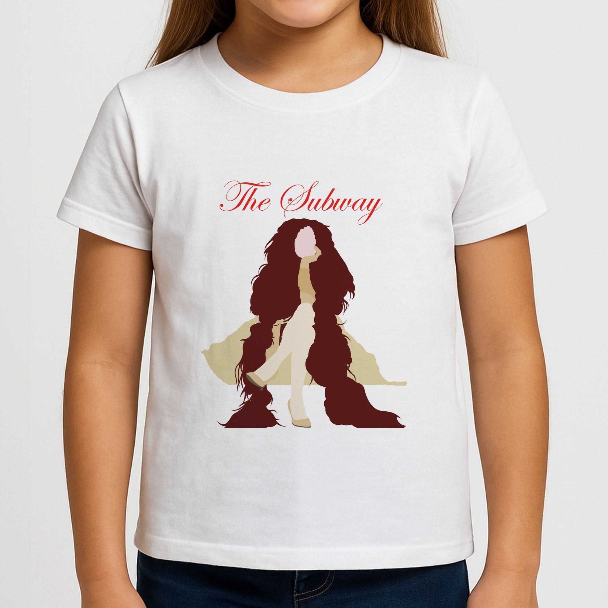 Subway Orange Girls T-Shirt