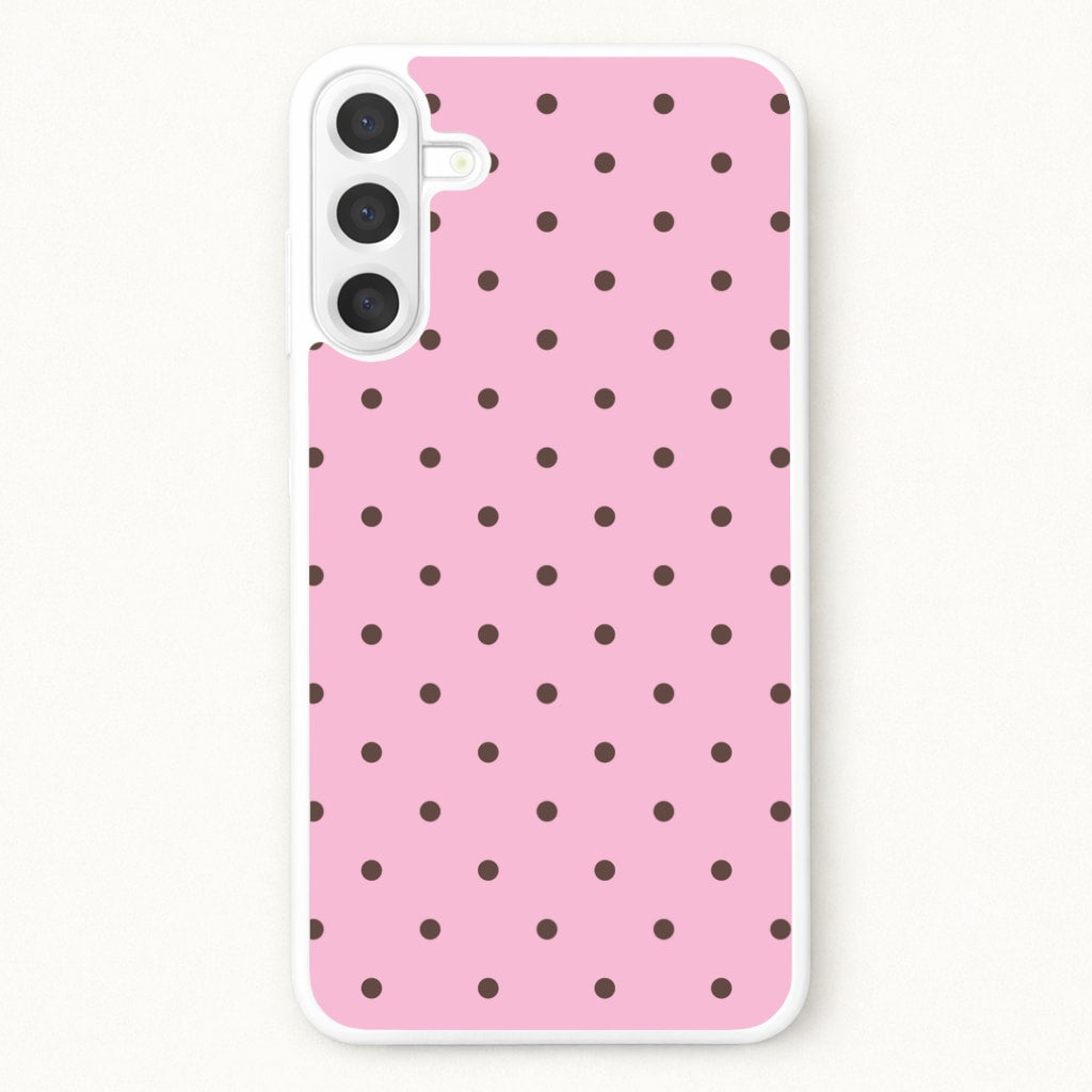 Strawberry Polka Dots Galaxy A26 Case