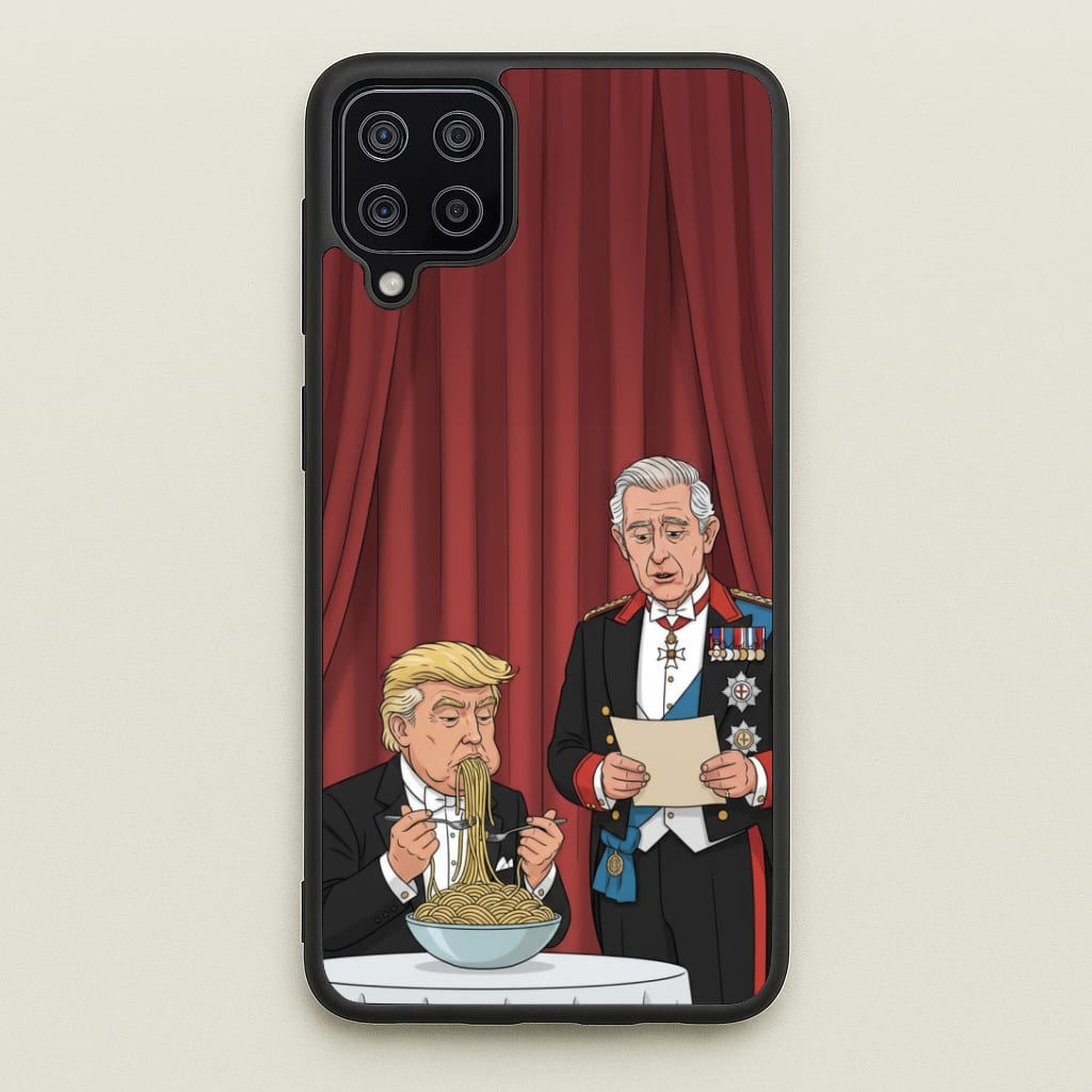 Charles & Donald's Spaghetti Galaxy A12 Case