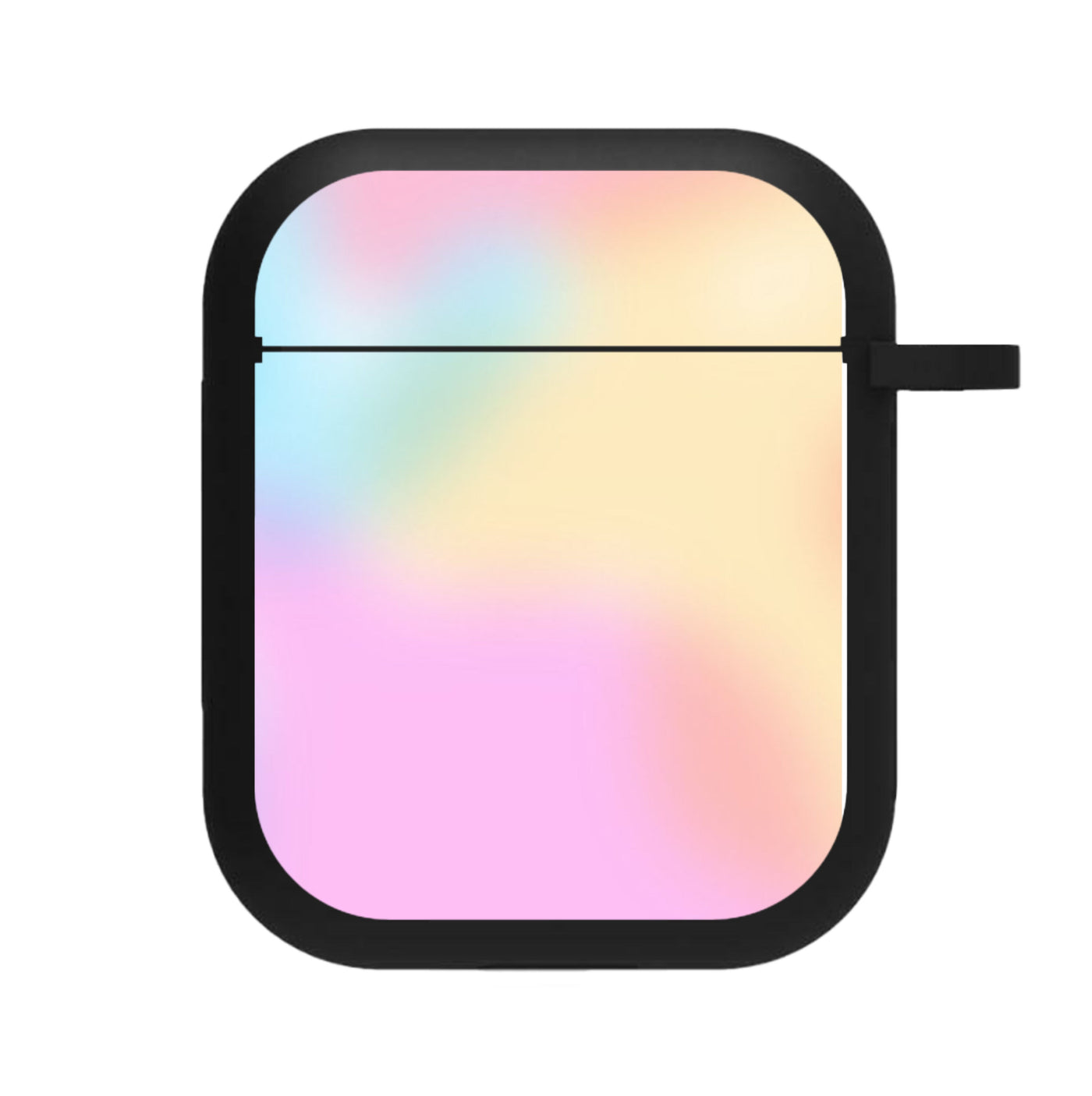 Pastel Clouds Pattern AirPods Case