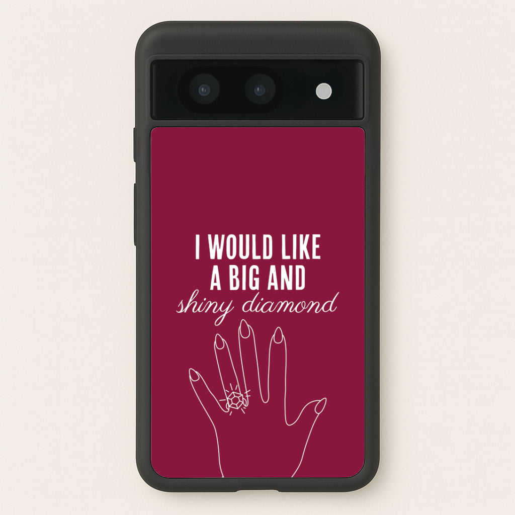 Shiny Diamond Google Pixel 8a Case