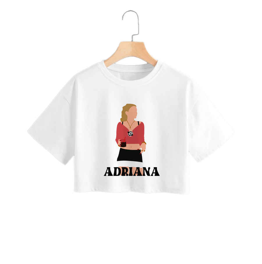 Adriana - The Sopranos Crop Top
