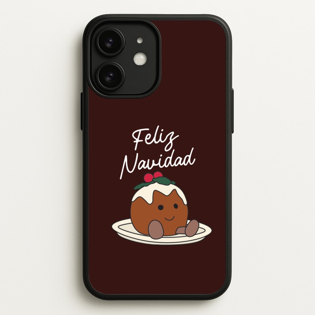 Christmas Pudding Plush iPhone 11 Case