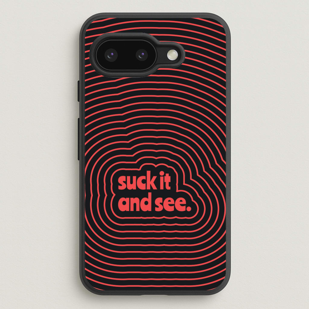 Suck It And See Psychedelic Google Pixel 9a Case