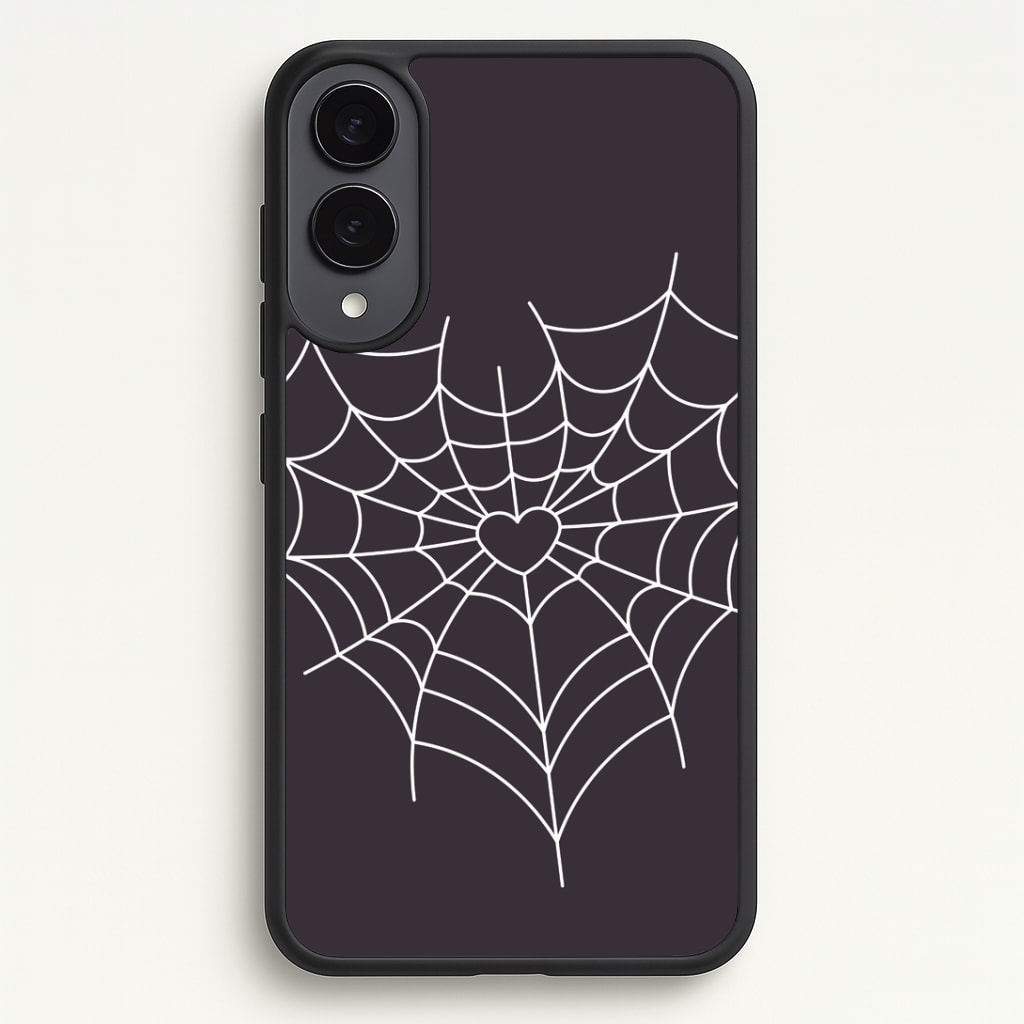 Spiderweb Hearts I Galaxy S25 Edge Case
