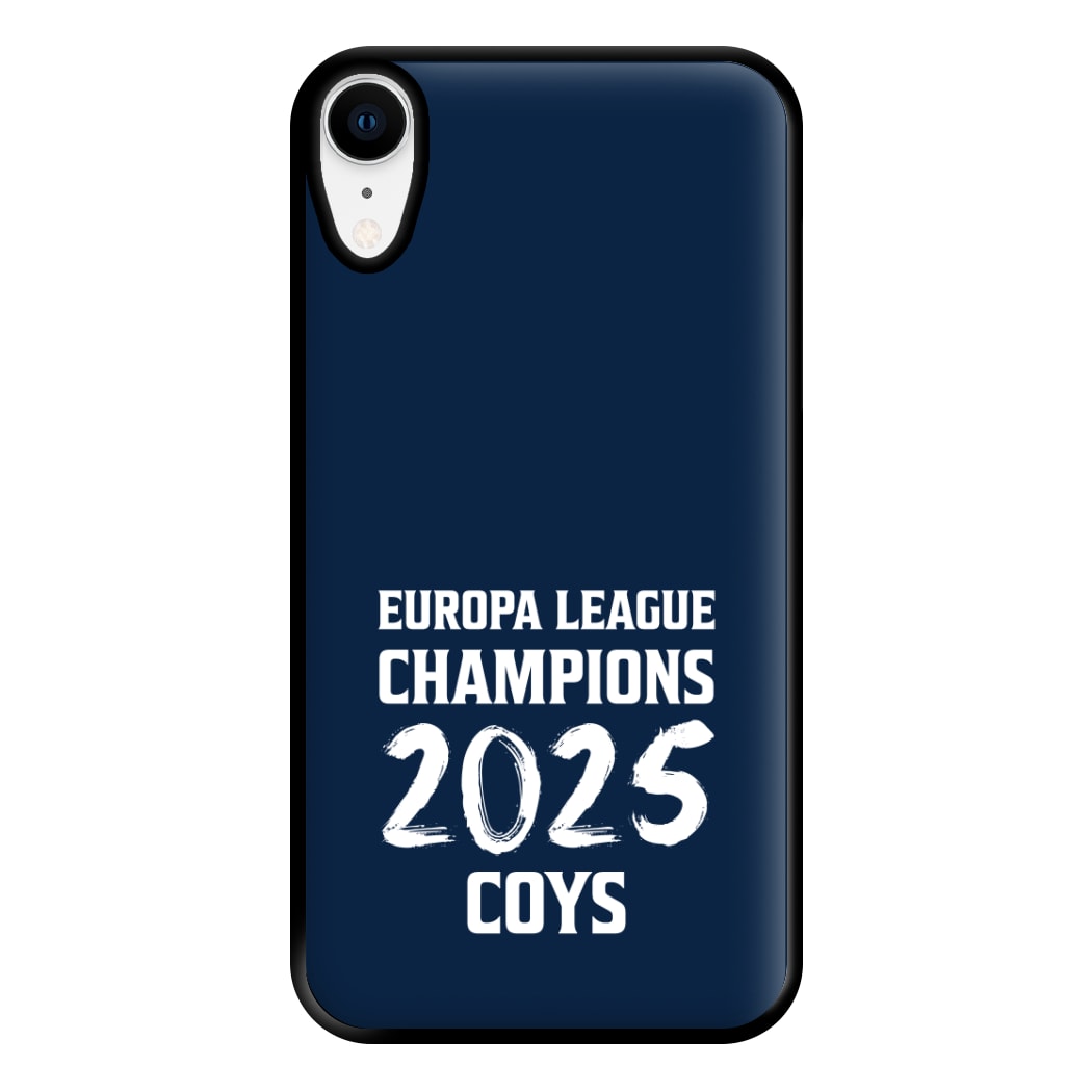 Europa League Winners 2025 - COYS iPhone XR Case