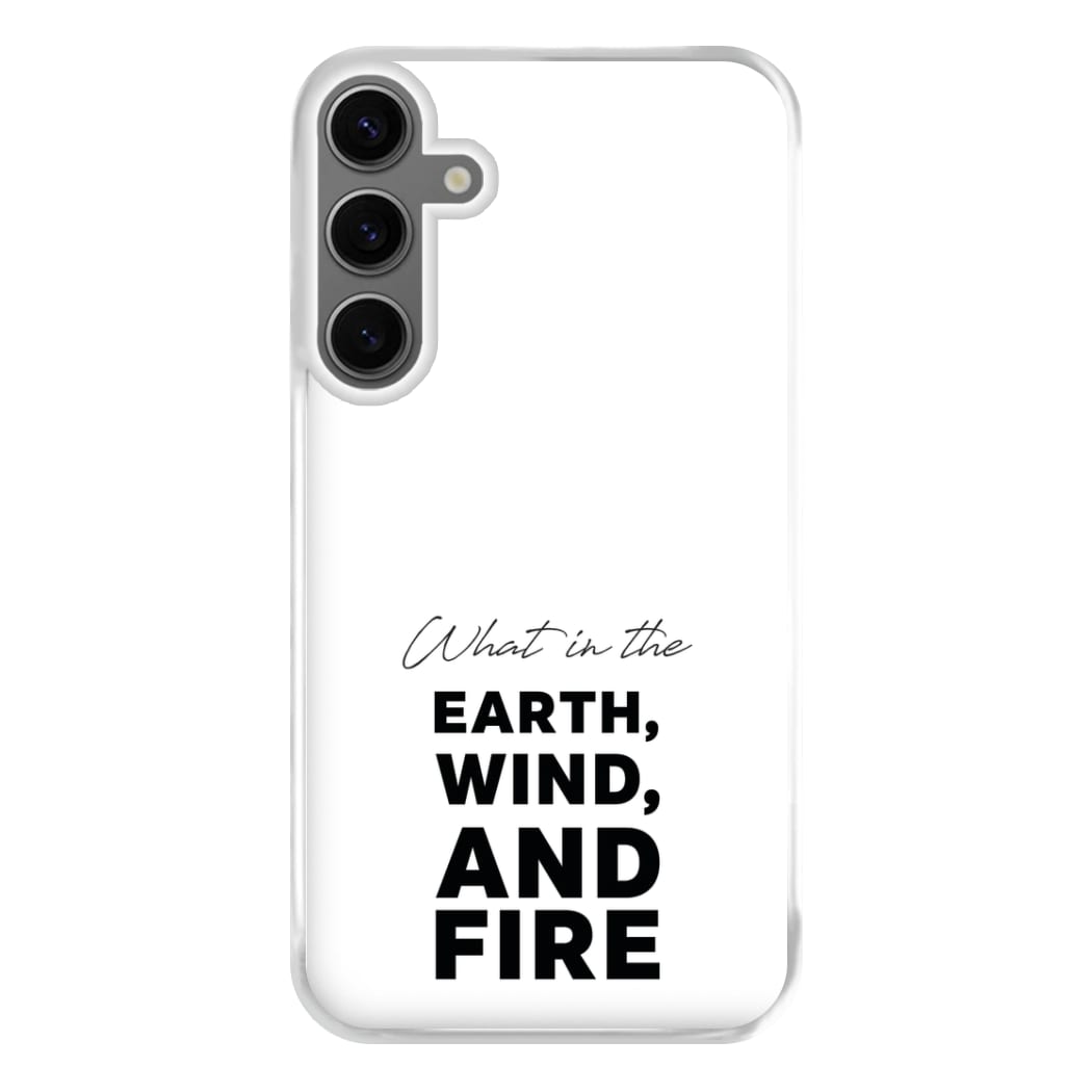 What In The Earth, Wind And Fire Galaxy S24 Plus Case