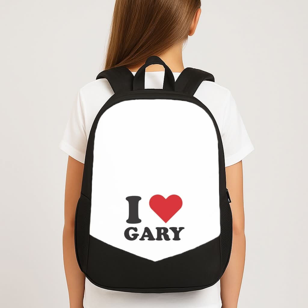 I Love Gary School Bag