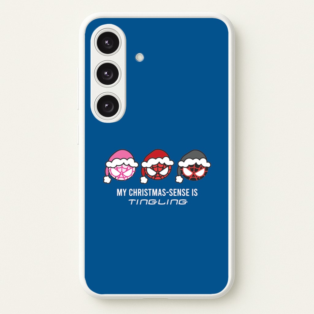 Spider Hero Christmas Sense Galaxy S24 Plus Case