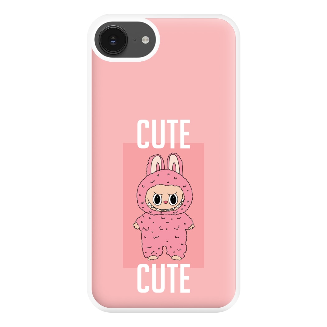 Cute Pink Monster iPhone 16e Case