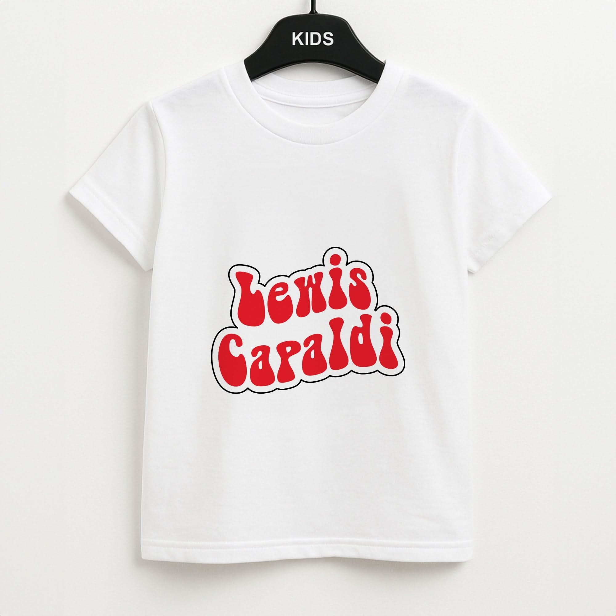 Red Name Kids Unisex T-Shirt