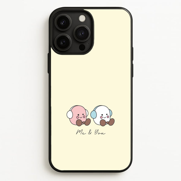 Cute Christmas Marshmellow Plushies iPhone 13 Pro Max Case