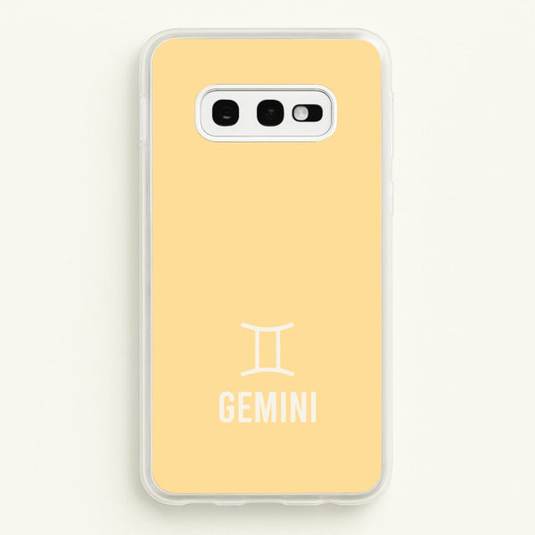 Gemini Pastel Zodiac Galaxy S10e Case