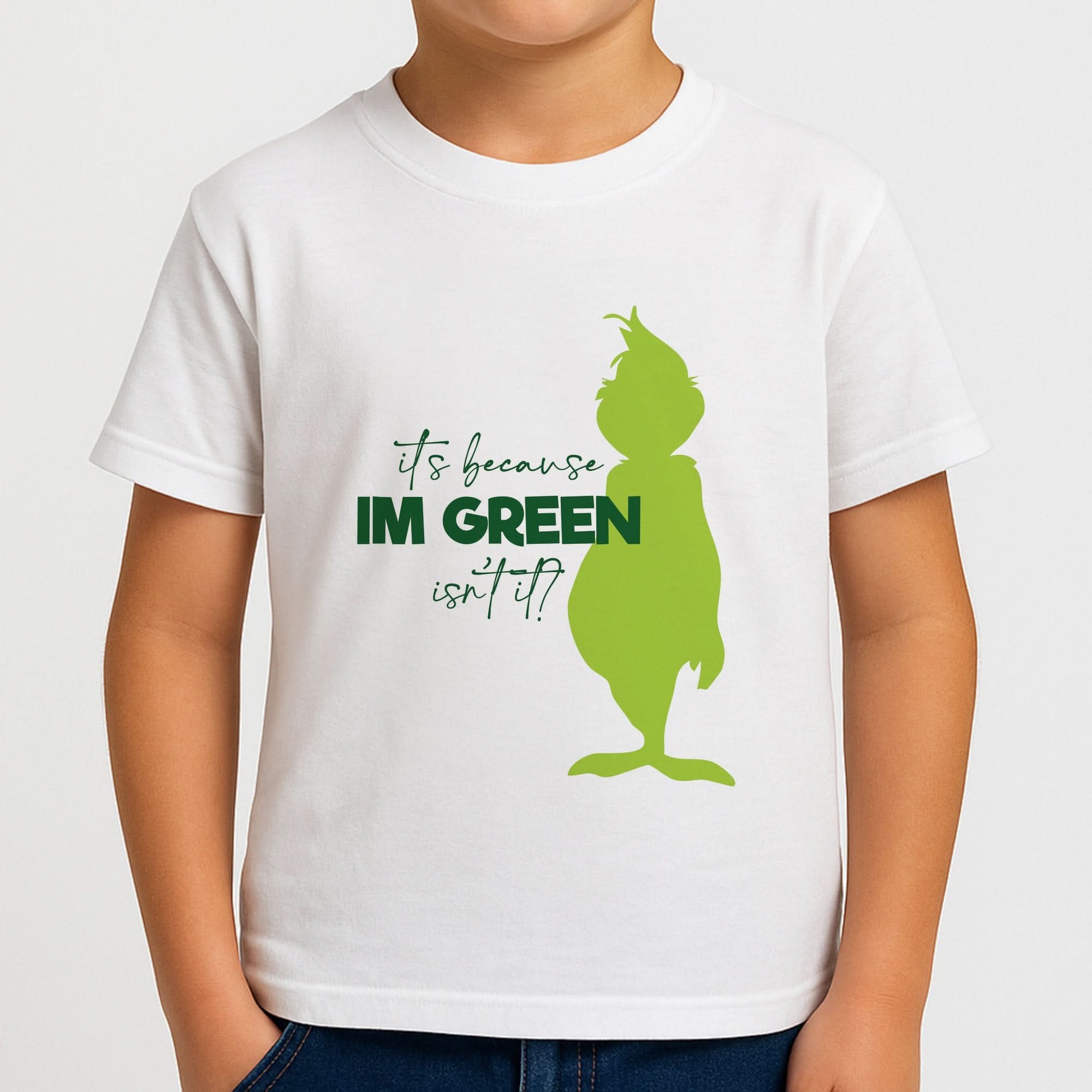 Because I'm Green Boys T-Shirt
