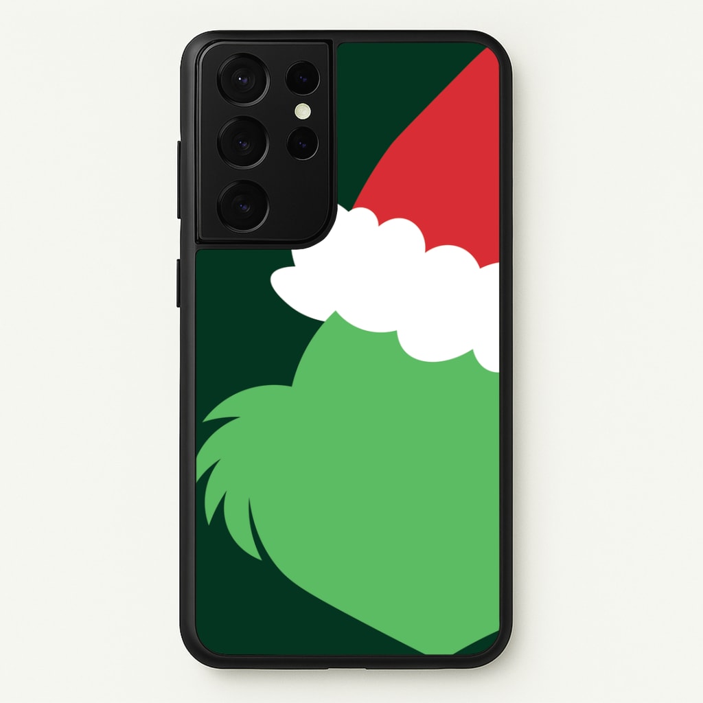 Green Creature Faceless Galaxy S21 Ultra Case