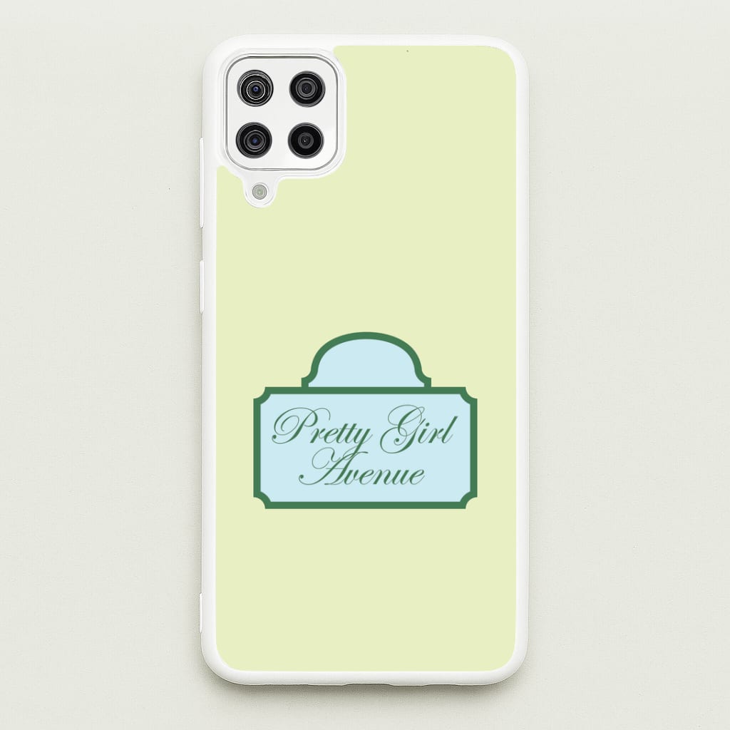 Pretty Girl Avenue Galaxy A12 Case