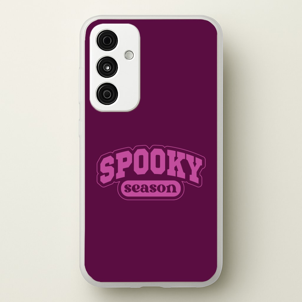 Spooky Season Varsity Galaxy A15 Case