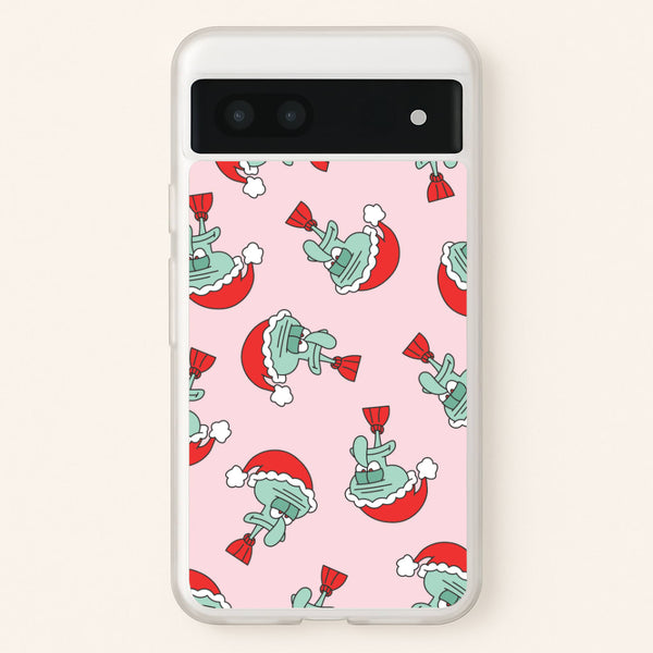 Oh Joy Cartoon Squid Pattern Google Pixel 7a Case