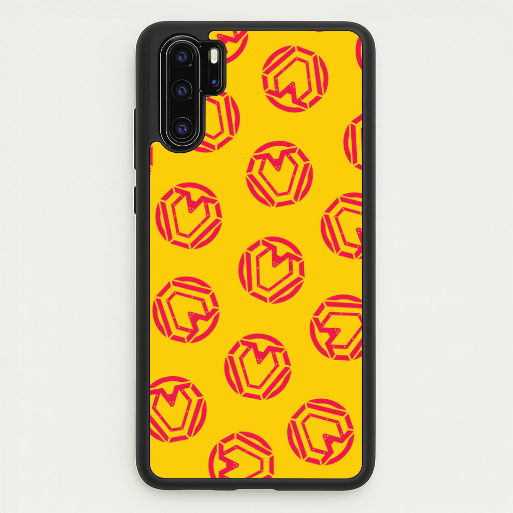 Metal Heart Pattern Huawei P30 Pro Case