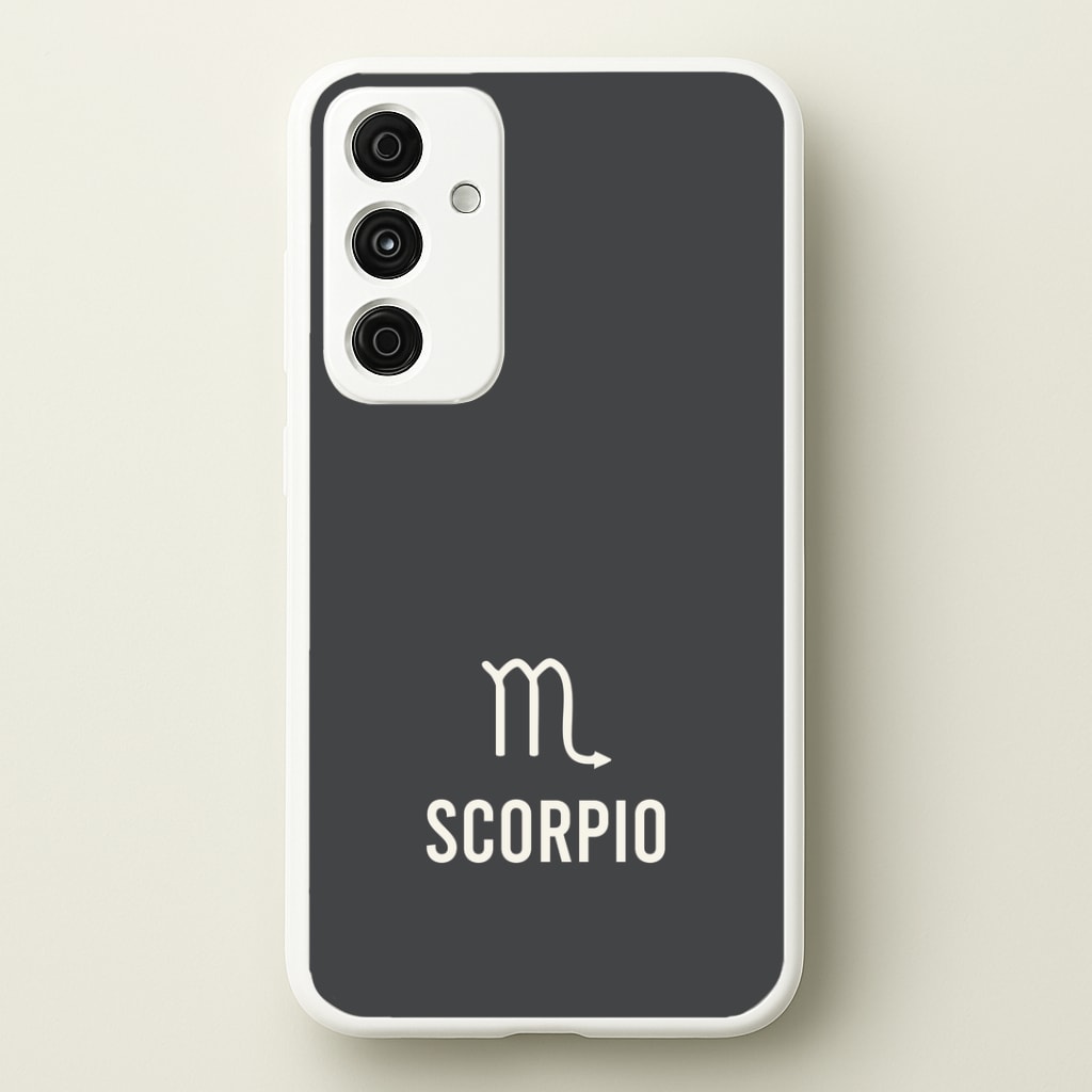 Scorpio Pastel Zodiac Galaxy A55 Case