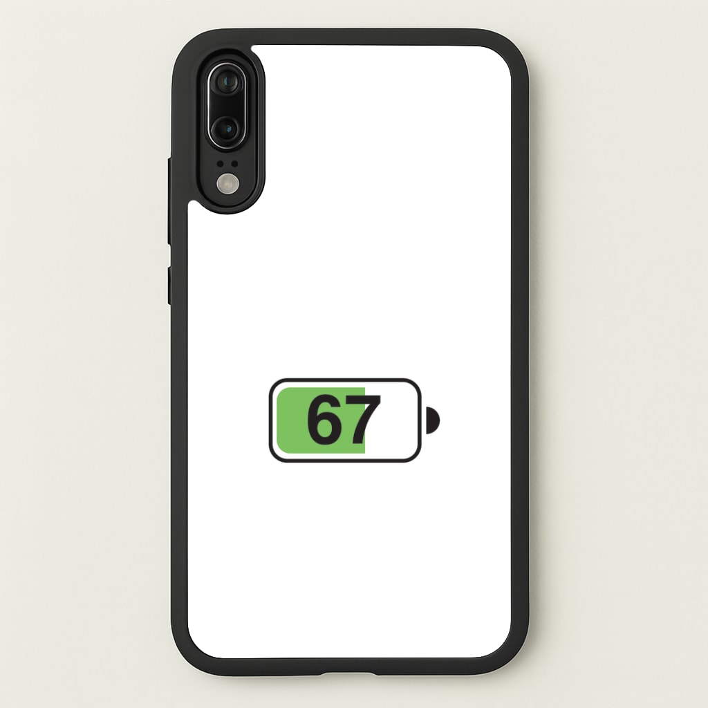6 7 Battery Huawei P20 Case