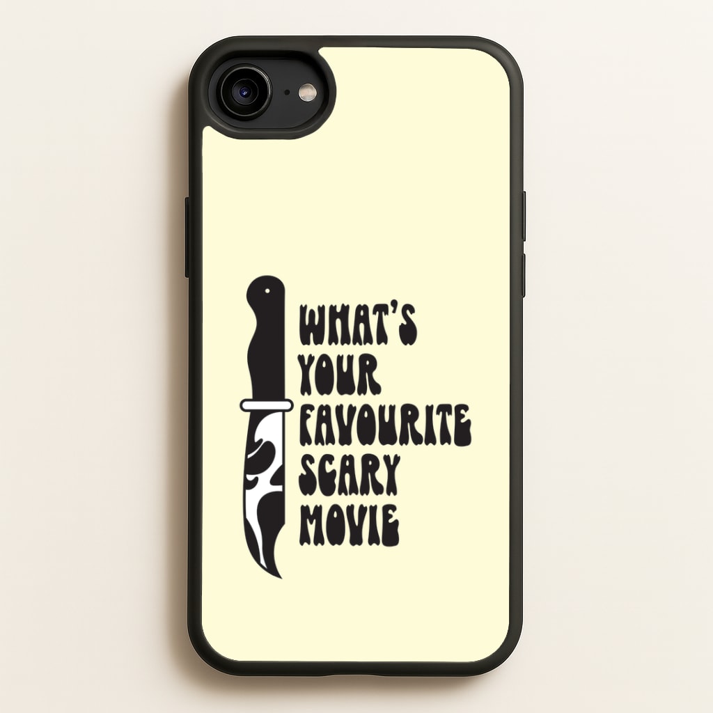 What's Your Favourite Scary Movie Trippy iPhone 6 / 7 / 8 / SE Case